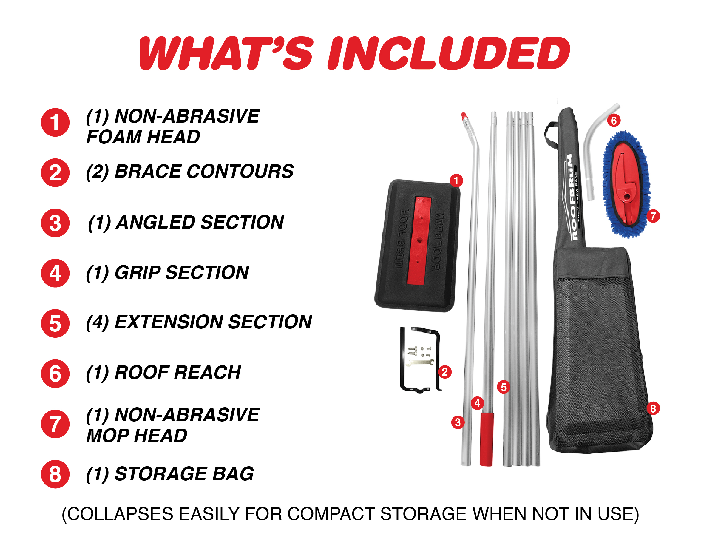 Why RoofBrum Is The Safest Snow Removal Tool for Trucks, Vans & Other Large  Vehicles - Angel-Guard Products